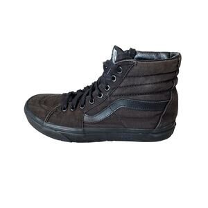 Black High Top VANS size 8.5 womens, 9 mens